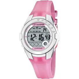 Calypso K5571/2 38 mm Kunststoffgehäuse Rosa Kautschukarmband Rosa