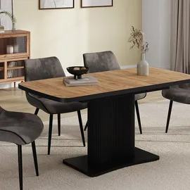 Vicco Fenaro 120 x 77,4 x 80 cm Eiche/Schwarz