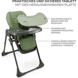 Kinderkraft Tummie Grün inkl. Rollen