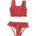 UV-Schutz Bikini rot 122/128