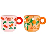 Bialetti Kaffeetasse 0,3 l Bunt 2 St.