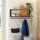 CARO-Möbel Wandgarderobe Armando 62 x 35 x 20 cm Braun