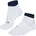 RU4 Endurance Short Laufsocken 1 Paar Weiß 42-43
