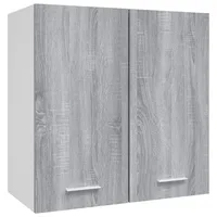 VidaXL Hängeschrank Grau Sonoma 60x31x60 cm Holzwerkstoff