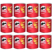 CHIPS Pringles Original gesalzene Stapelchips würzig 70g 12er Pack