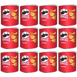 CHIPS Pringles Original gesalzene Stapelchips würzig 70g 12er Pack
