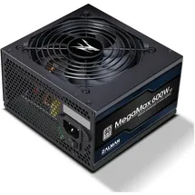 Zalman MegaMax 600W power supply (ZM600-TXII) (600 W), PC Netzteil, Schwarz