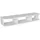 [en.casa] Oundsvas TV-Lowboard 120 x 30 x 19 cm Weiß Kunststoff/Spanplatte