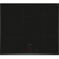 Siemens EH65KHFB1E, iQ300, Induktionskochfeld, 60 cm, Schwarz, Rahmenlos aufliegend