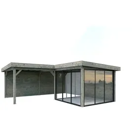 Palmako Lenna 5,88 x 2,45 m Grau