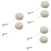 Gatuida 6 STK Reinigungstuch Brillen Wischen Bildschirm- Und Brillenbürstenreiniger Kameralinsenreiniger Bildschirmschutz Schlüsselband Für Bildschirmreiniger Abs Taschenanhänger Wagen