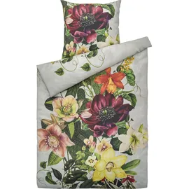 BIERBAUM Mako-Satin-Bettwäsche, 90 BUNT