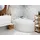 Beliani Neiva Whirlpool-Badewanne mit Tür 100 x 150 x 80 cm (Neiva)