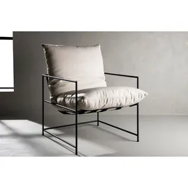 Livetastic Sessel Sedalia Polyester Weiß