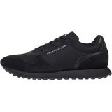 Tommy Hilfiger Herren Runner Sneaker New Eva Mix Flag Schuhe, Schwarz (Black), 44