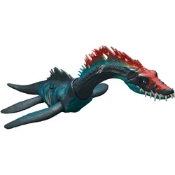 Jurassic World Gigantic Trackers Styxosaurus Dinosaurier-Actionfigur, Große Spezies mit Angriff, Chaostheorie