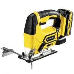 TROTEC Akku-Stichsäge PJSS 11-20V Säge Pendelhubstichsäge Akku Koffer Schlüssel 2700/min Hubzahl