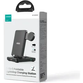 Joyroom JR-WQS02 iPhone AirPods Apple Watch 4in1 kabelloses Ladegerät für Apple-Marke