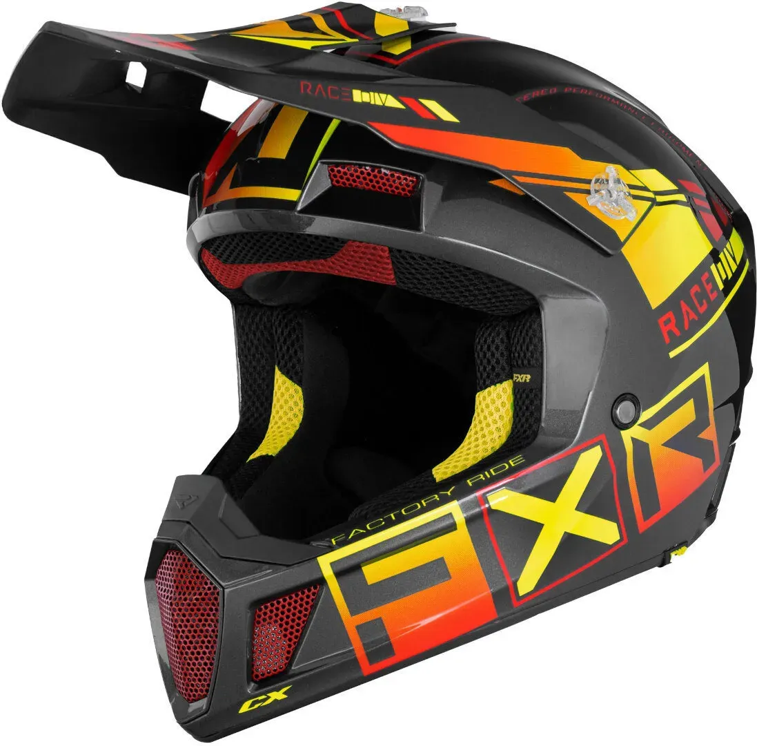 FXR Clutch CX Pro MIPS Motocross Helm