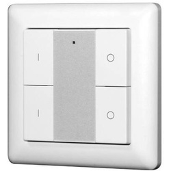 LED Stripe Dimmtaster 2fach Wandpanel Sender Kunststoff Funk EOS 05
