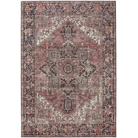 benuta Vintage-Teppich, Mehrfarbig, Beige, Kunststoff, Vintage, Rechteckig, & im Style: Elegant, Retro - Pflegeleicht für Wohnzimmer Schlafzimmer