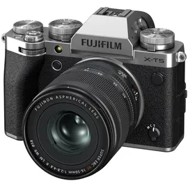 Fujifilm X-T5 silber + 16-50 mm