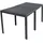 Mojawo Gartentisch 180 x 90 x 74 cm Anthrazit/Schwarz