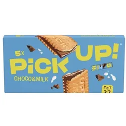 PICK UP! 5er-Pack Doppelkeksriegel »PICK UP! Choco & Milk«