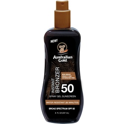 Australian Gold, Sonnencreme, Gel mit Bronzer (Sonnengel, Sonnenspray, SPF 50, 237 ml)