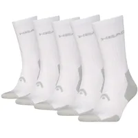 Head Unisex Tennis Crew Sock, Weiß, 39-42