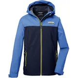 KILLTEC Jungen Softshelljacke/Outdoorjacke mit Kapuze KOS 344 BYS SFTSHLL JCKT, blau, 176, 41540-000