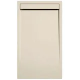 stano. Mirlo Mineralguss Duschwanne Extra Flach Clever Beige 80x140cm