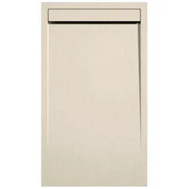 stano. Mirlo Mineralguss Duschwanne Extra Flach Clever Beige 80x140cm