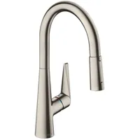 Hansgrohe Talis M51 200 2jet sBox edelstahl finish 73851800