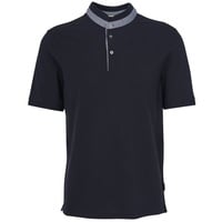 Bugatti Poloshirt, mit Stehkragen, blau