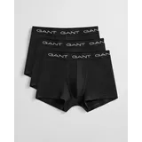 GANT Trunk Boxershorts schwarz M 3er Pack