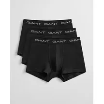 GANT Trunk Boxershorts schwarz M 3er Pack
