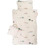 Done by Deer Tiny Farm 100x140 cm, Babybett, Sand