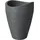 Scheurich Wave Globe High Ø 40 x 54 cm schwarz