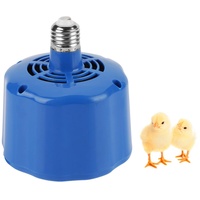 LANTRO JS 220V Wärmelampe Heizlampe Heizung Hühnerstall 100-300W Sicher Rotlichtlampe für Tiere Küken