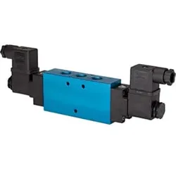 Riegler 5/2-Wegeventil beidseitig elektromagnetisch, bistabil G1/2 24VDC