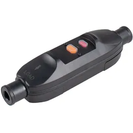 as - Schwabe AS Schwabe 45223 Personenschutz-Zwischenstecker PRCD 230V Schwarz IP66