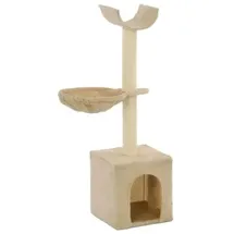 vidaXL Katzen-Kratzbaum 105 cm beige