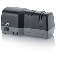 Graef Messerschärfer CC82 Schwarz mit CrissCross- und Dizor-Technologie für