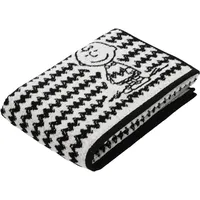 VOSSEN Charlie Brown Duschtuch 67 x 140 cm schwarz