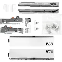 Vasalat BLUM Schubladenschienen TANDEM Zargenhöhe 83mm, 30kg, NL600mm, bis