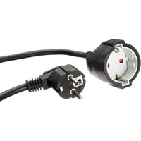Unitech elektro UNITEC Verlängerungskabel 5m H05VV-F 3G1,5 mm2 Kupplung