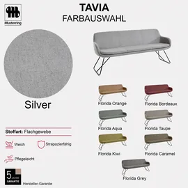 Musterring Polsterbank Tavia Silber 200 x 87 x 66 cm