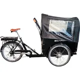 GreenStreet Elektrolastenfahrrad E-Cargo 250 W 24 Zoll schwarz