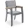 Outdoor Edge Gartenstuhl Outdoor SYLT 58 x 59 x 88 cm grau